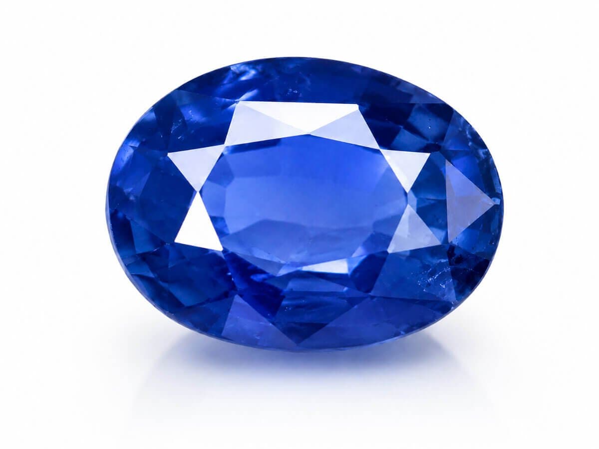 Shop natural Blue Sapphire (Neelam) stone online with lab report for Saturn.