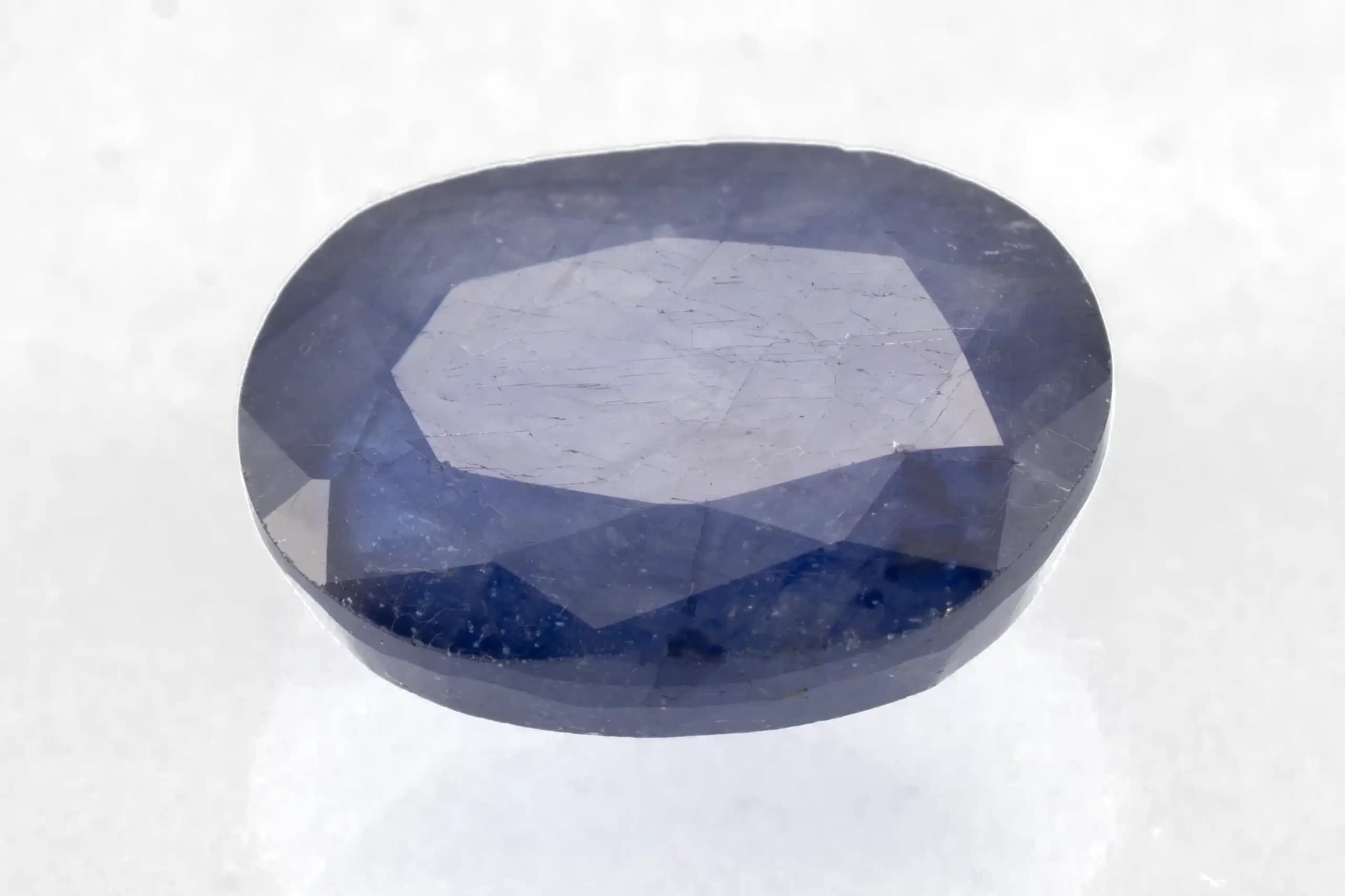 Bankok Neelam Stone 6.87 Ratti (6.25 Carat) - Blue Sapphire