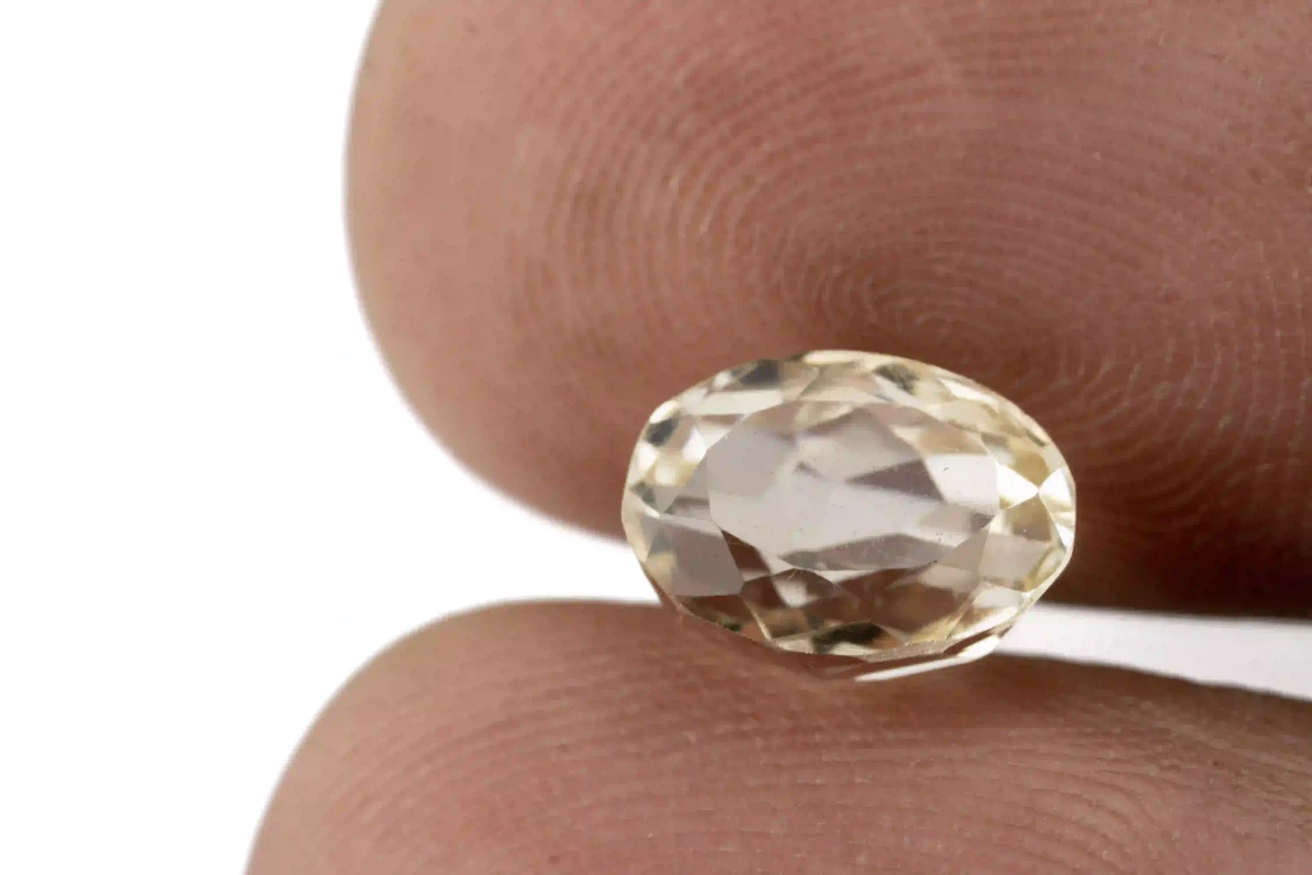 Citrine Stone 2.80 Carat - 3.08 Ratti Sunela - View #3
