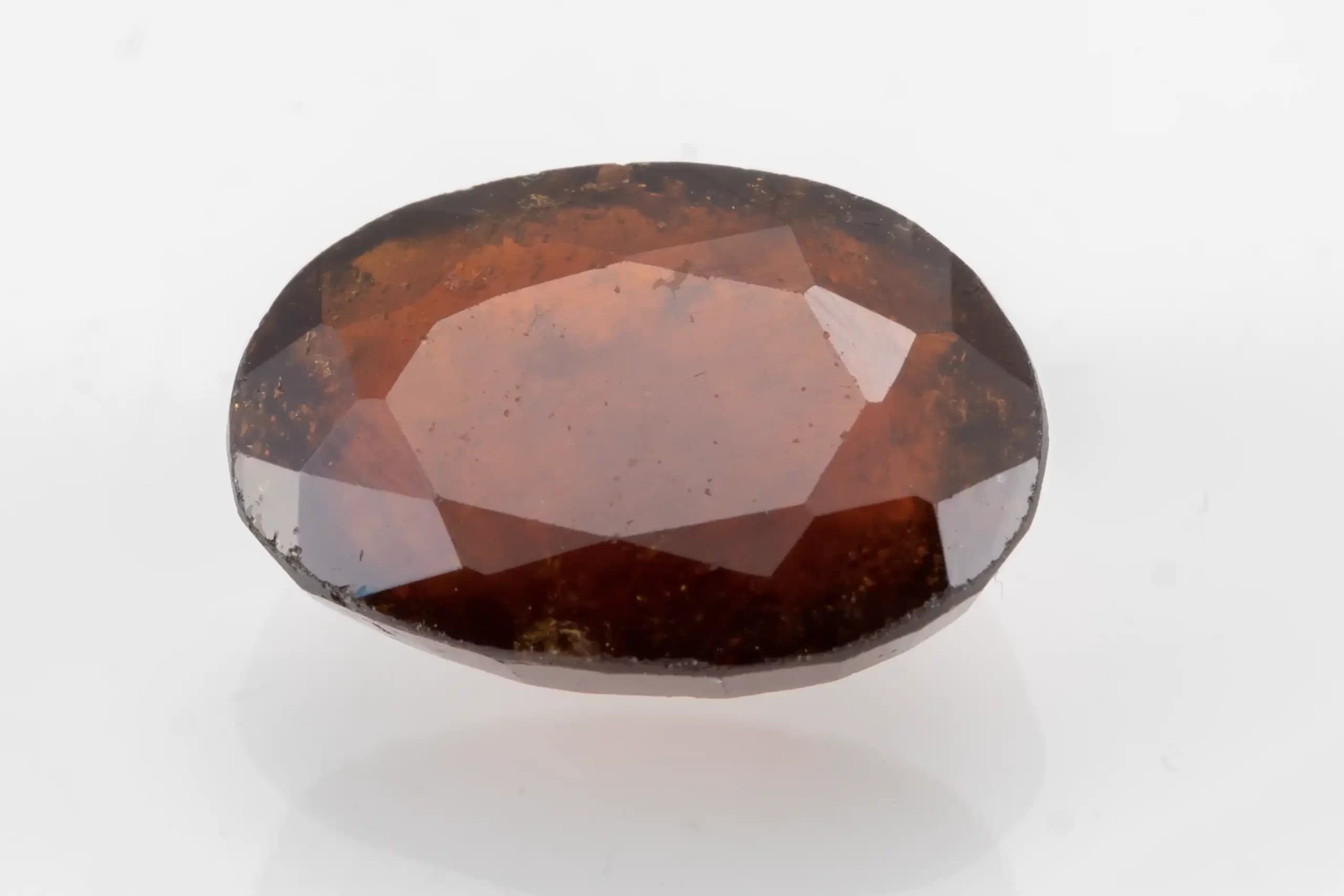 Radiant Hessonite (Gomed) 5.29 Carat - 5.81 Ratti from Africa - View #1