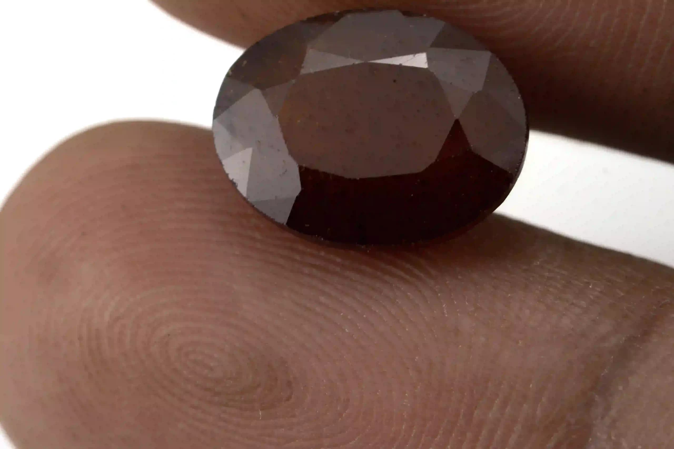 Gomed Stone 6.99 Ratti (6.36 Carat) – Hessonite Stone - View #3