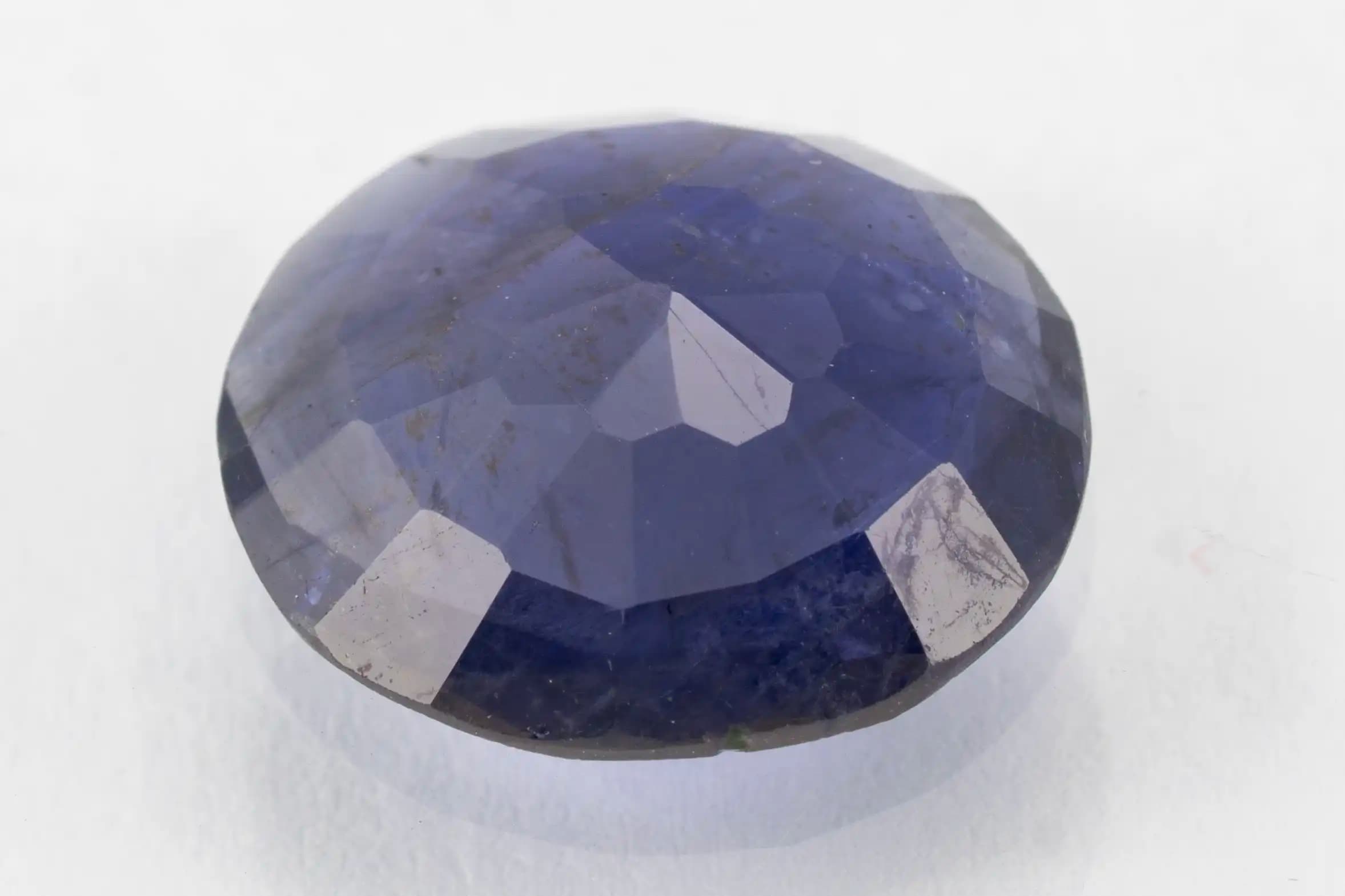 Iolite Stone 5.42 Carat (Kaka Neeli Stone) - View #2