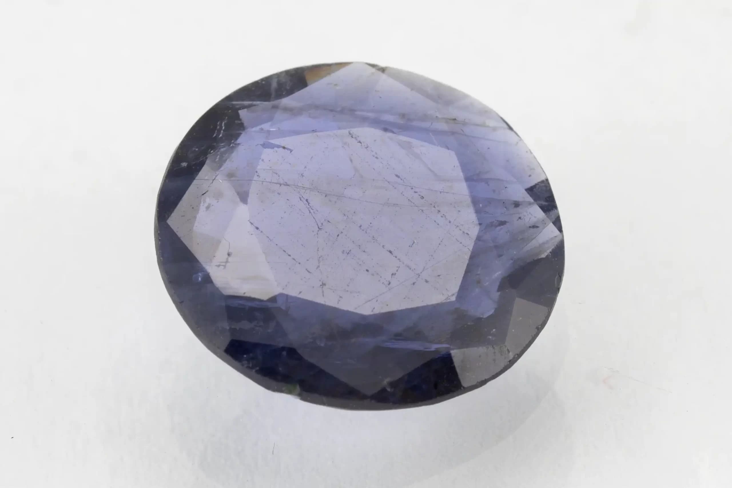 Iolite Stone 5.42 Carat (Kaka Neeli Stone) - View #1