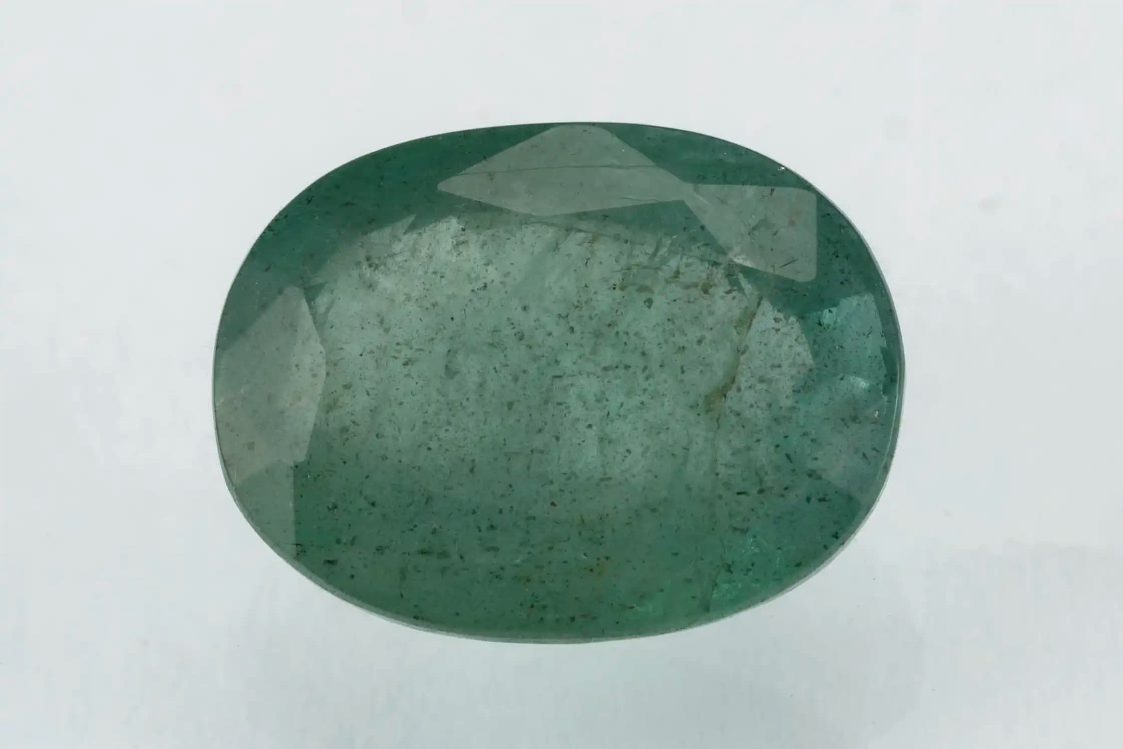 Zambian Emerald 3.20 Carat (3.52 Ratti) Panna Stone - View #1