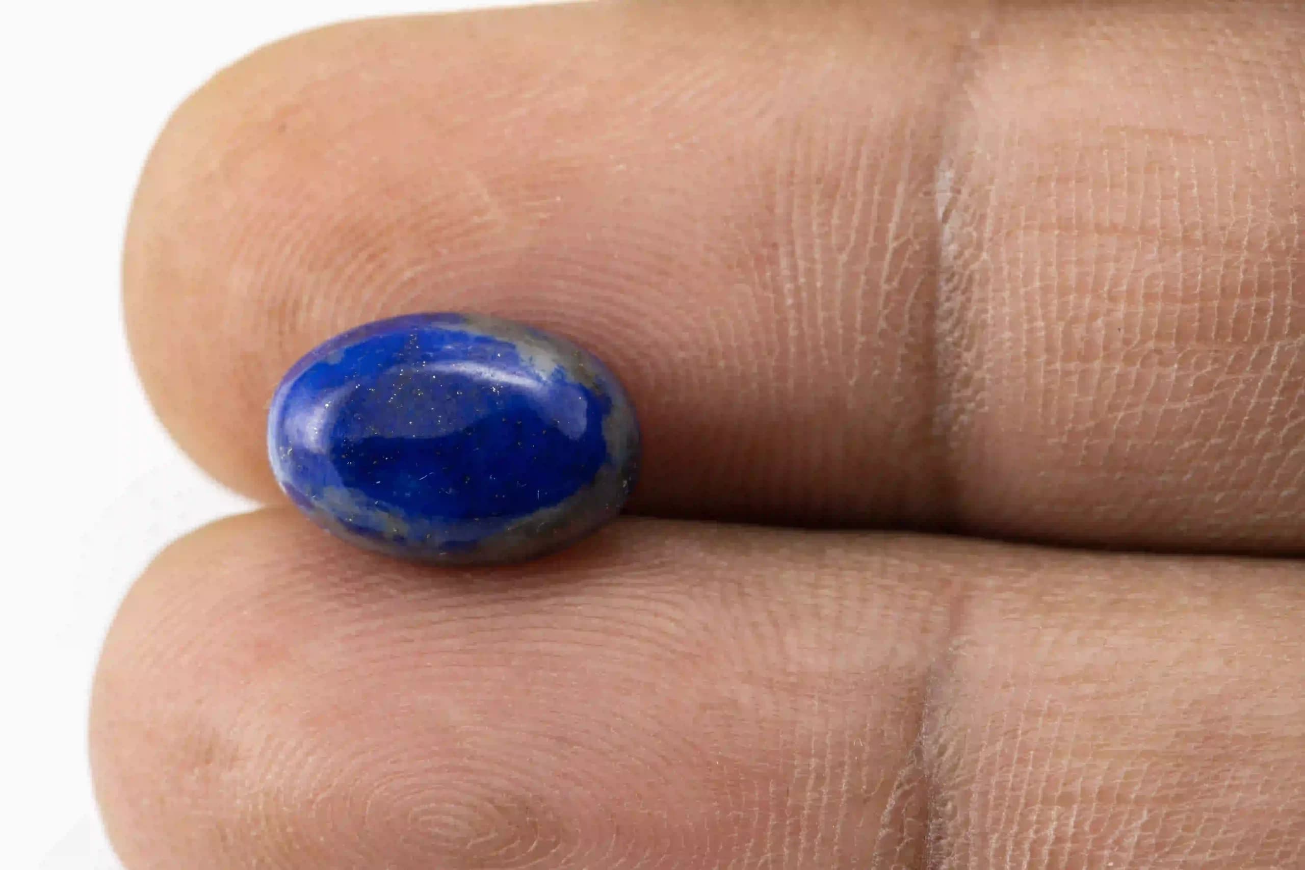 Lapis Lazuli (Lajward) 5.17 Carat Stone - View #3
