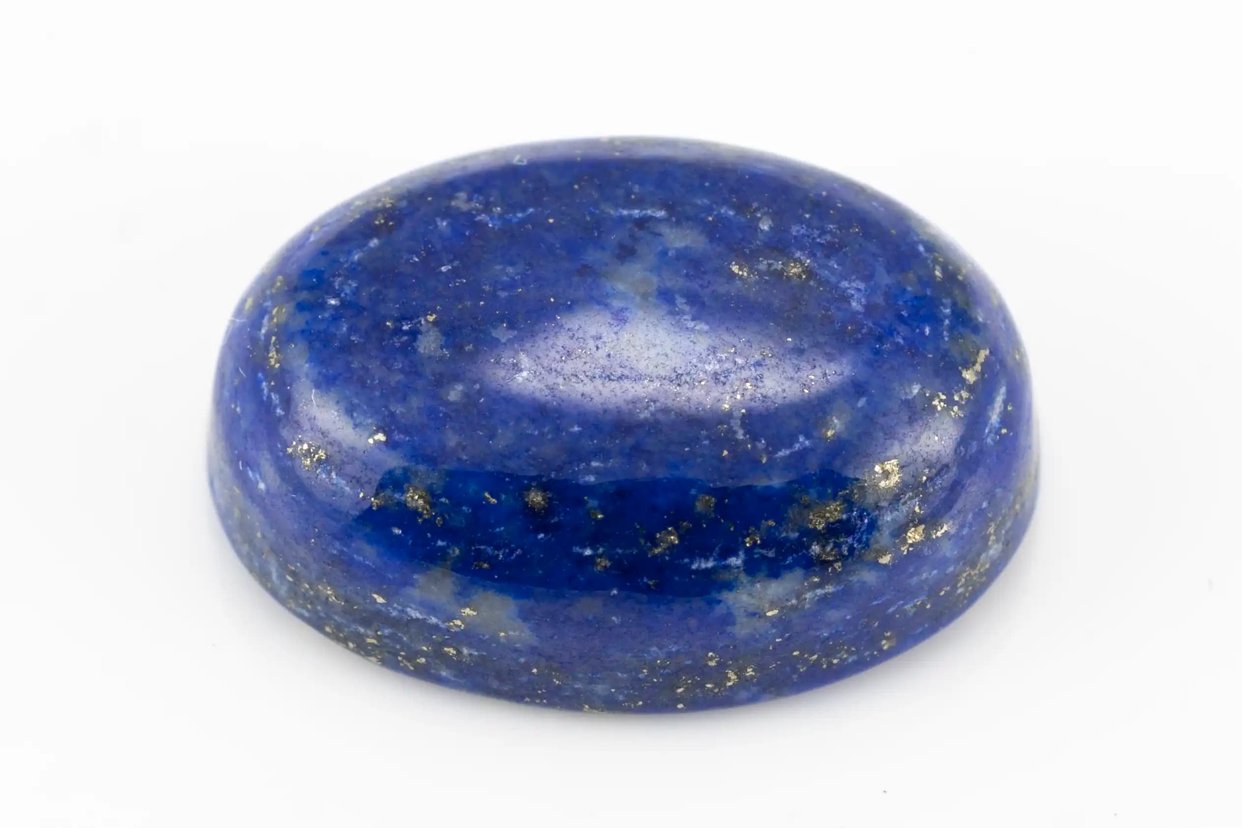 Natural Lapis Lazuli Stone (Lajward) 7.67 Carat (8.43 Ratti) Oval Cabochon - View #1