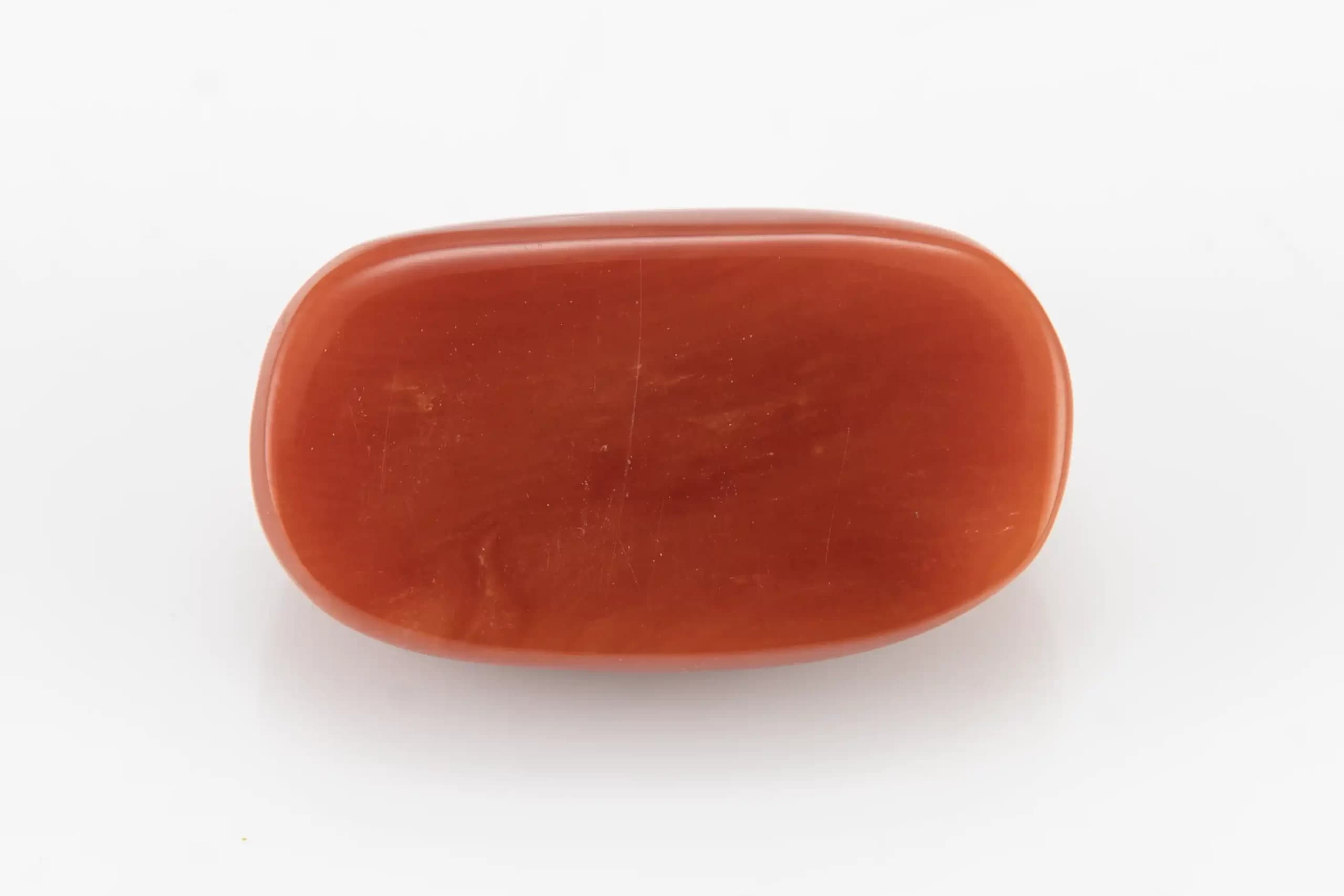Moonga Stone 6.99 Ratti (6.36 Carat) - Italian Red Coral - View #2