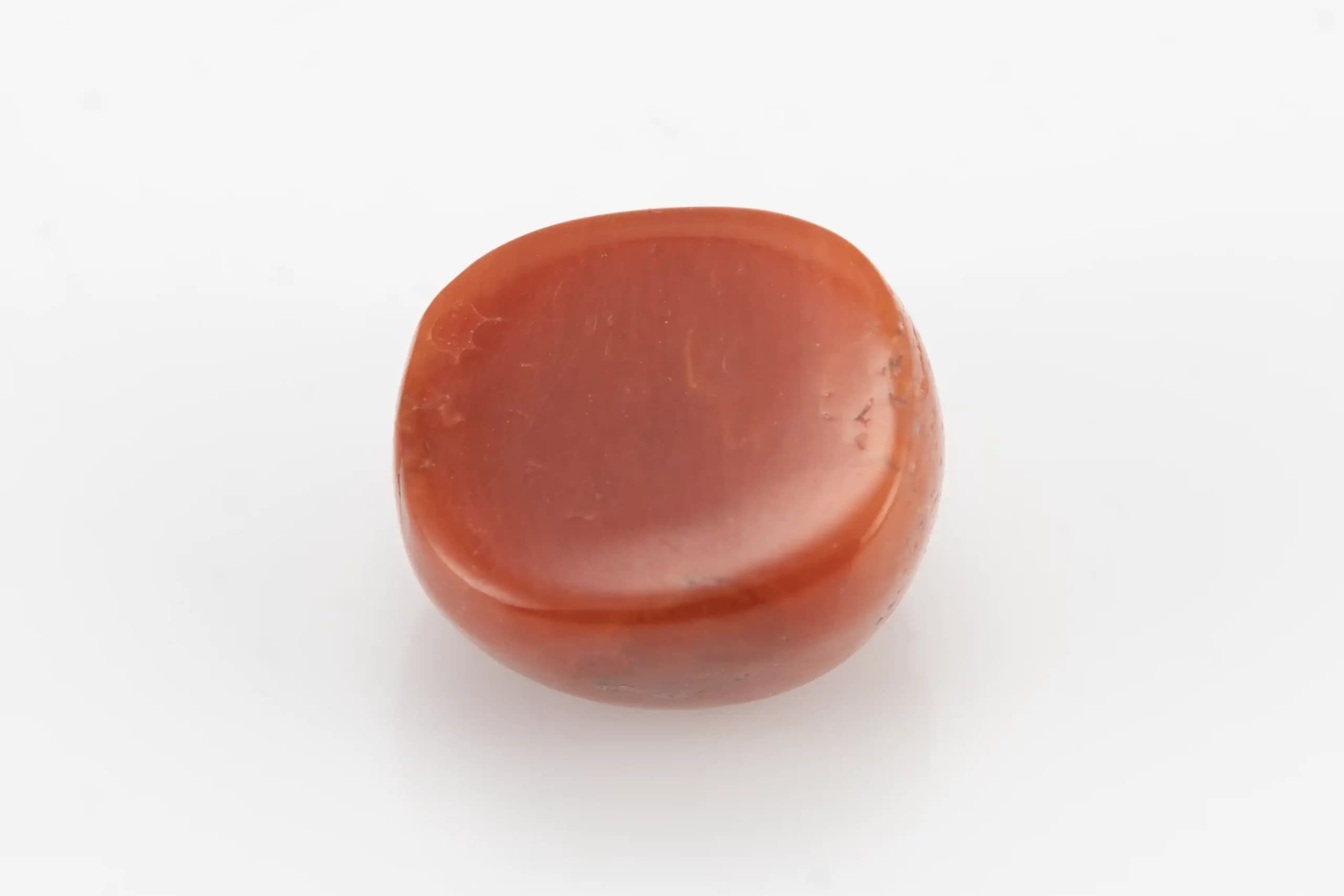 Moonga Stone 7.79 Ratti (7.25 Carat) - Italian Red Coral - View #2