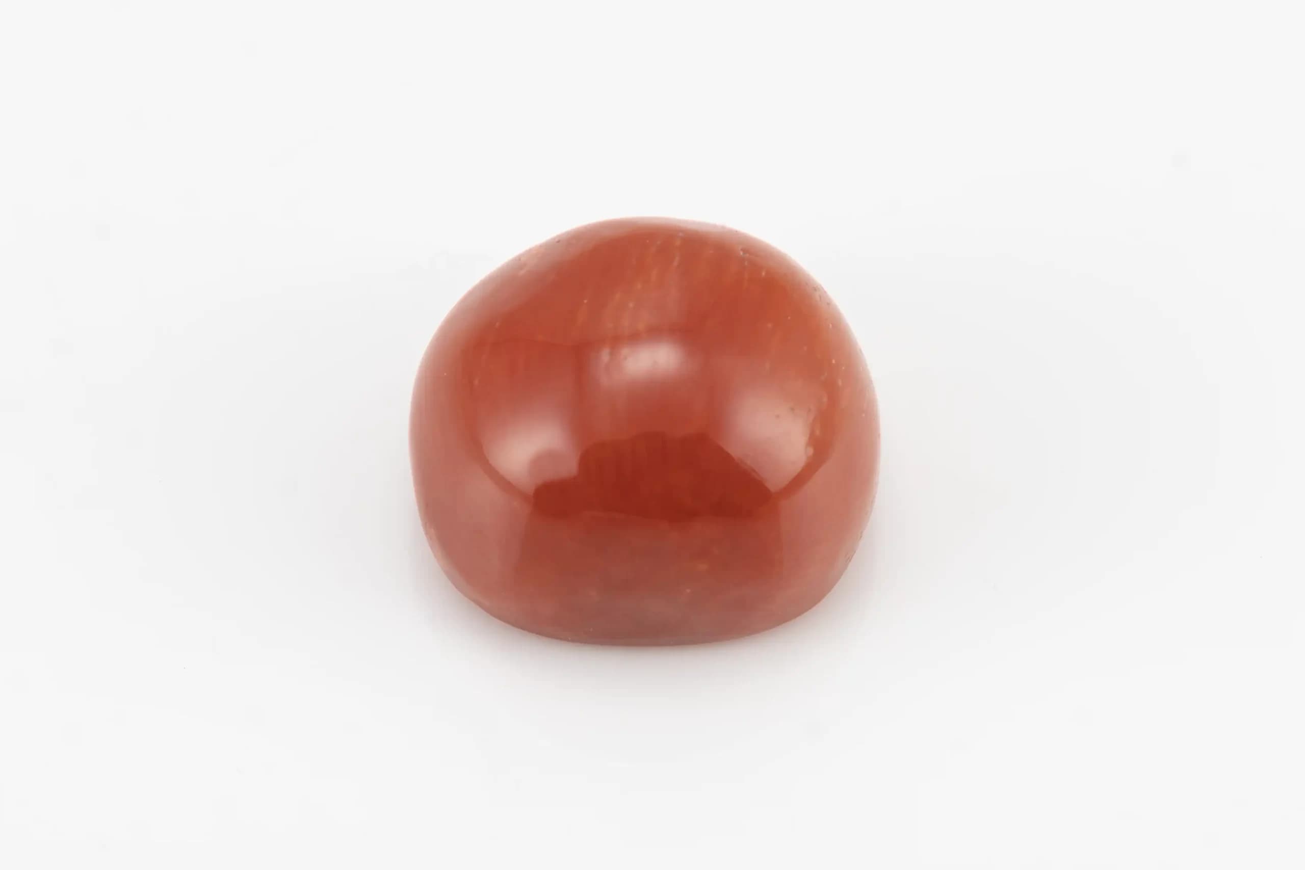 Moonga Stone 7.79 Ratti (7.25 Carat) - Italian Red Coral - View #1