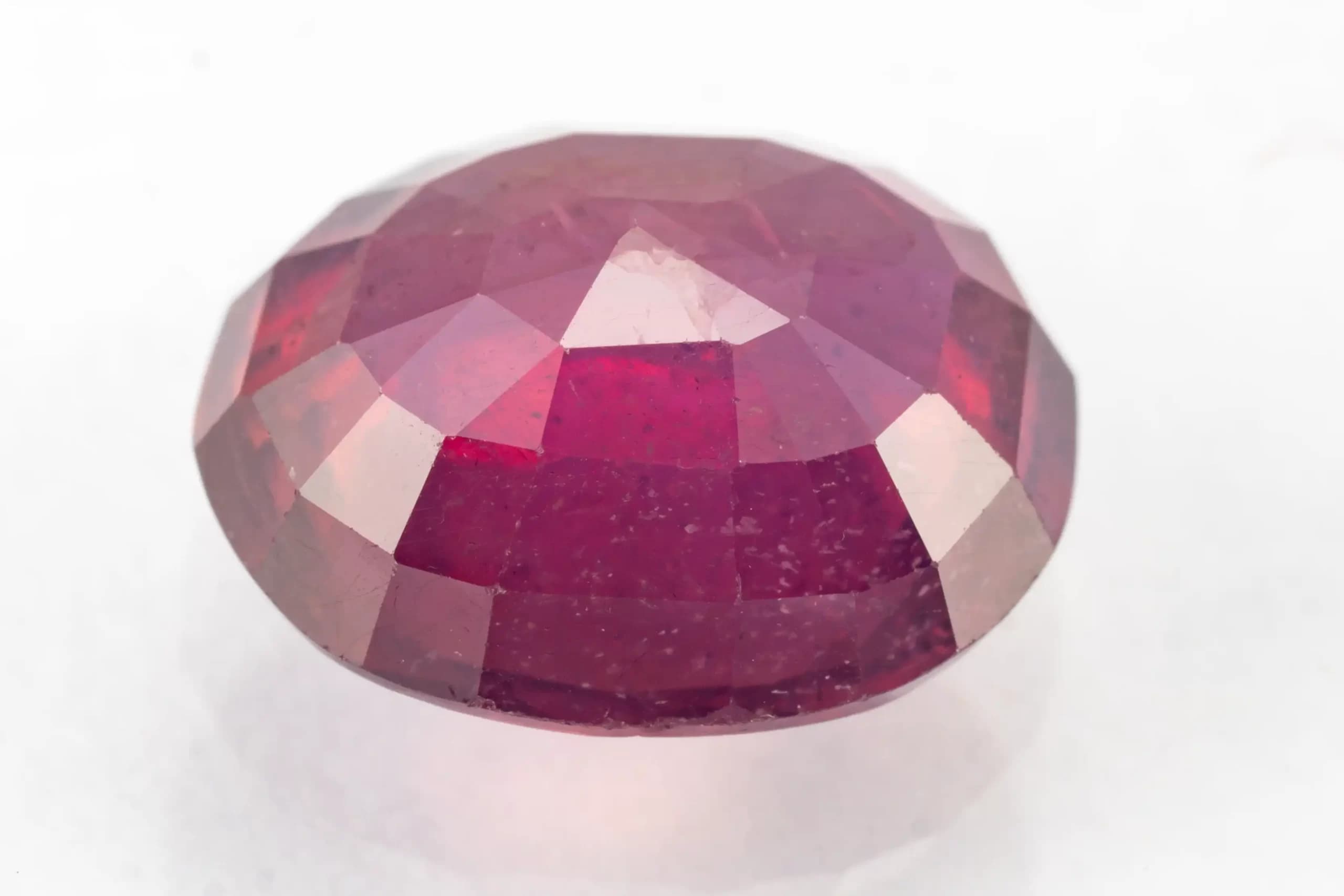 Manik Stone 8.70 Ratti - 7.92 Carat Ruby Stone - Bangkok A1 - View #2