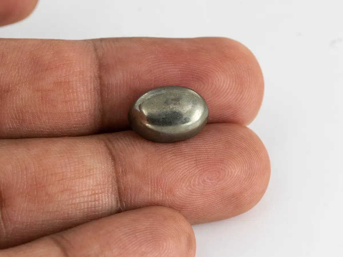 Natural Pyrite Stone – 10.94 Carat (12.02 Ratti) Certified Gem - View #3