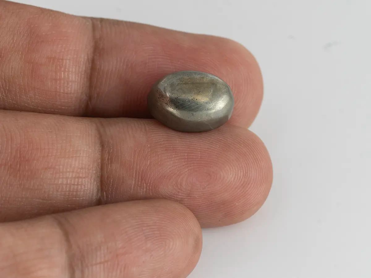 Natural Pyrite Stone – 13.20 Carat (14.50 Ratti) Certified Gem - View #3