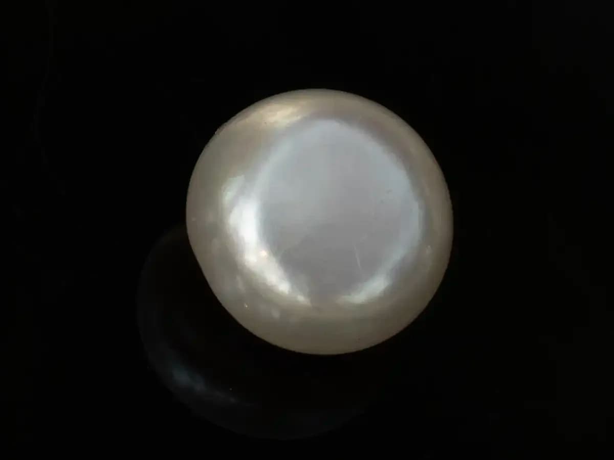 Cultured Pearl Stone (Moti Ratna) – 3.44 Carat (3.78 Ratti) - View #2