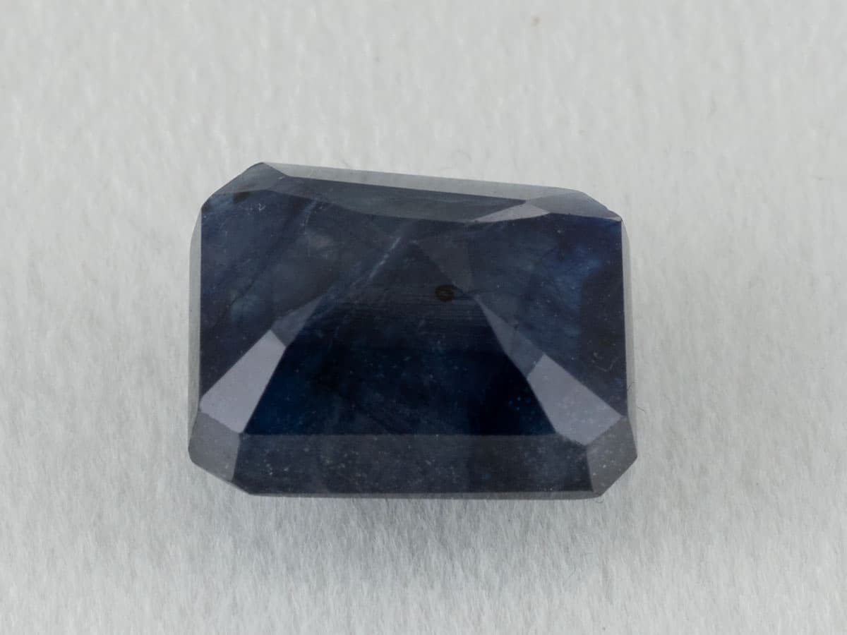 Bangkok Blue Sapphire (Neelam) 6.22 Carat (6.84 Ratti) — Octagon Cut - View #3