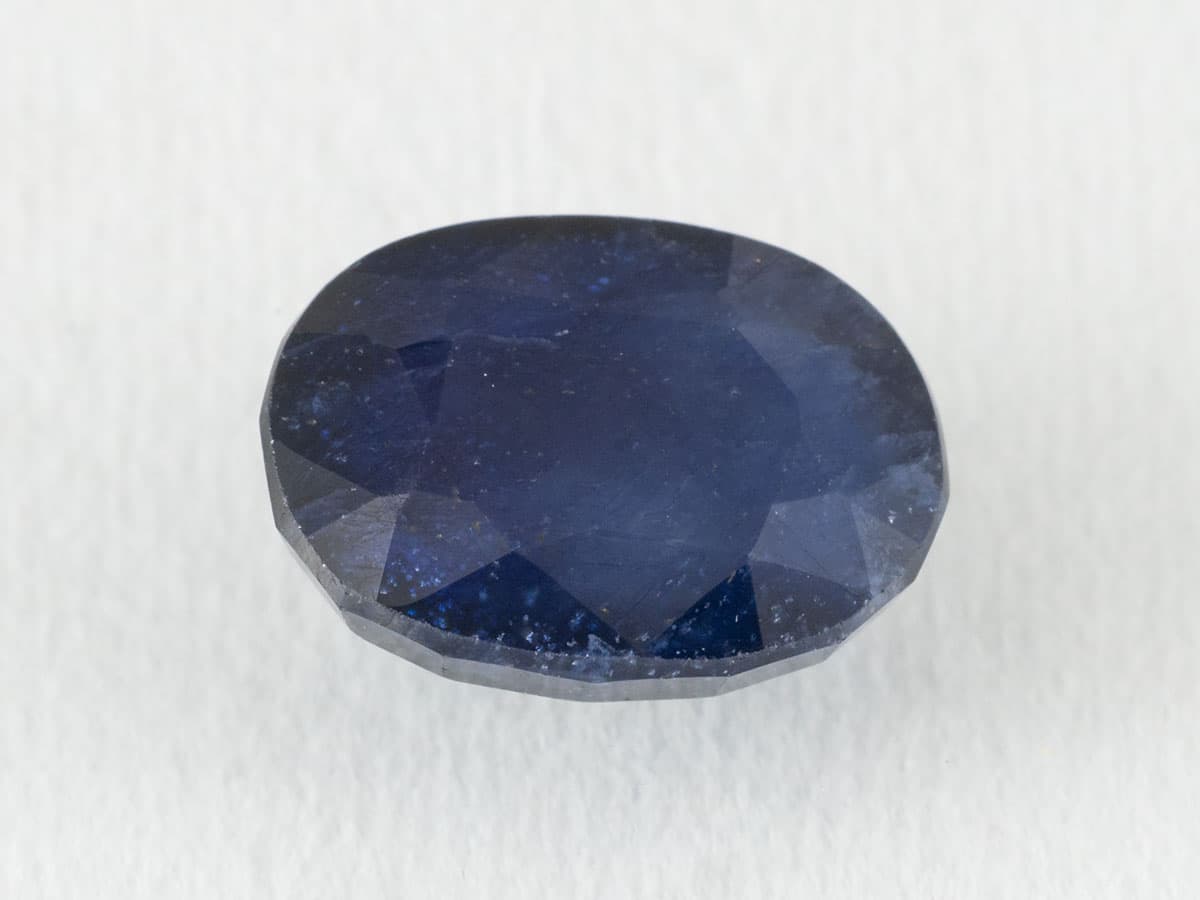 Bangkok Blue Sapphire (Neelam) 7.22 Carat (7.93 Ratti) — Oval Cut