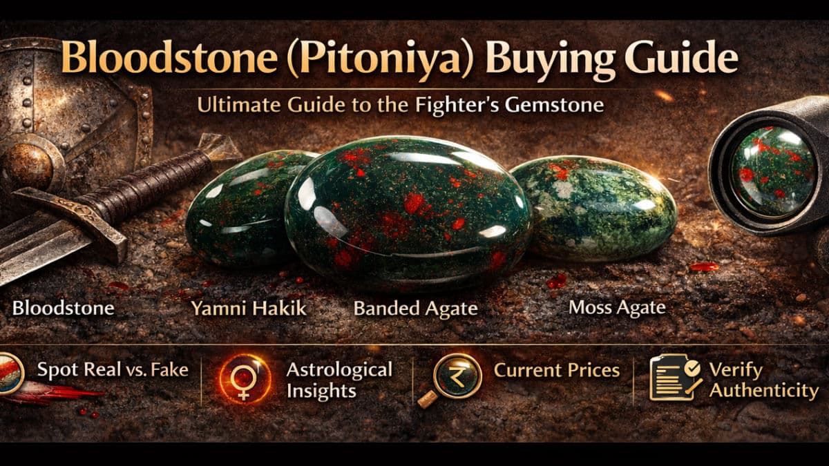 Bloodstone (Heliotrope): Price per Carat, Real vs Fake, and Pitoniya Ratti Weight