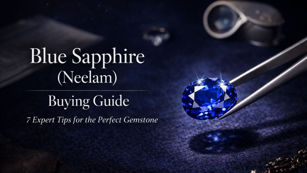 Blue Sapphire (Neelam) Buying Guide: Price per Carat, Treatments and the Shani Trial