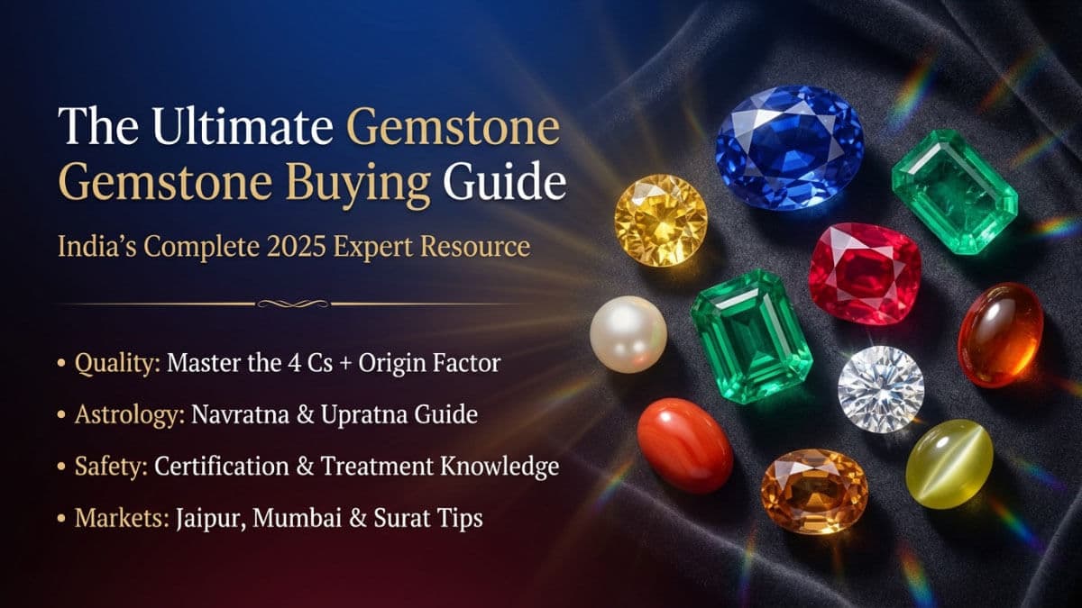 Your Ultimate Gemstone Buying Guide for India (2026 Update)