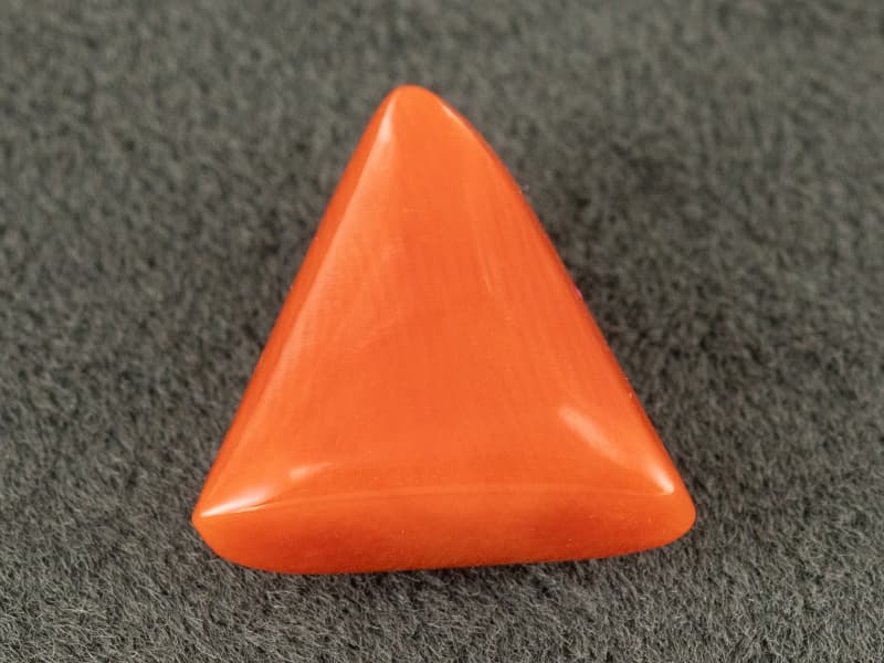 Italian Red Coral (Moonga) 4.38 Carat (4.81 Ratti) - View #3