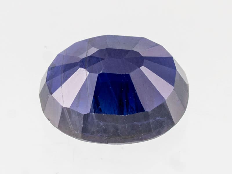 Iolite Stone (Kaka Neeli Stone) 5.61 Carat (6.16 Ratti) Oval Mix Cut - Certified Natural - View #3