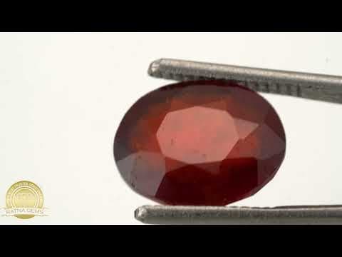 Official video preview: Gomed Stone 7.32 Ratti (6.66 Carat) – Hessonite Stone