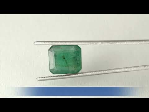 Official video preview: Zambian Emerald 5.55 Carat (6.10 Ratti) Panna Stone