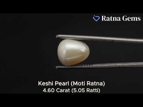 Official video preview: Keshi Pearl Stone 4.60 Carat (5.05 Ratti) Moti Ratna Baroque Shape