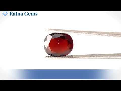 Official video preview: African Gomed Hessonite 6.66 Carat (7.32 Ratti) Natural Certified Stone