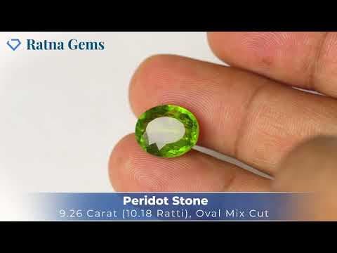 Official video preview: Peridot Stone 9.26 Carat (10.18 Ratti)