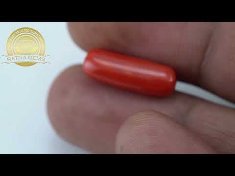 Official video preview: Moonga Stone (Red Coral) 6.77 Ratti (6.165 Carat)