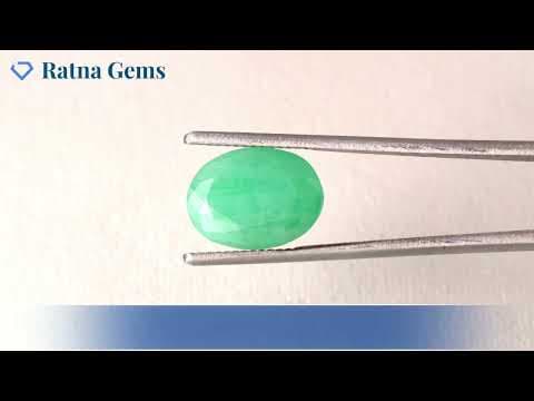 Official video preview: Brazilian Emerald 4.55 Carat (5.00 Ratti) Panna Stone — Sapota