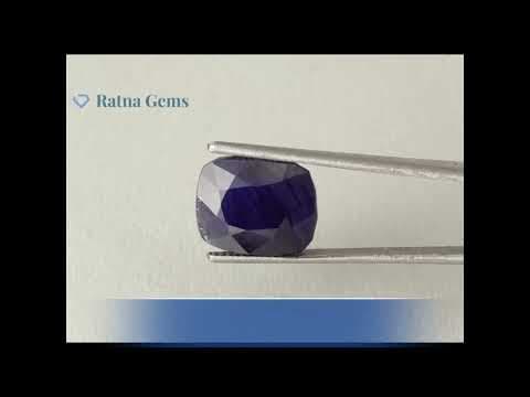 Video preview: Bangkok Blue Sapphire (Neelam) 12.86 Carat (14.13 Ratti) — Octagon Cut