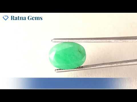 Official video preview: Brazilian Emerald 5.8 Carat (6.37 Ratti) Panna Stone — Sapota