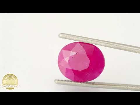 Video preview: Mozambique Ruby Stone (Manik Stone) 7.39 Carat (8.12 Ratti)