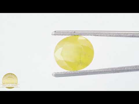 Video preview: Natural Nigerian Yellow Sapphire – 4.50 Ratti (4.10 Carat) Pukhraj Stone
