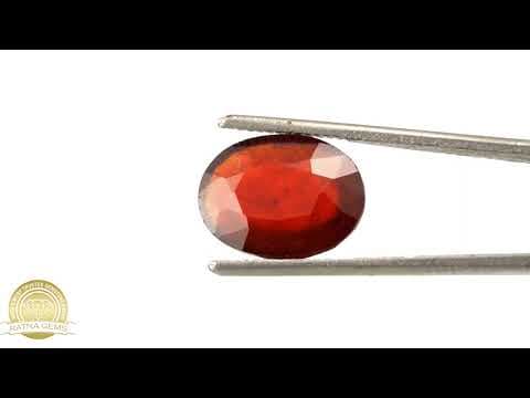 Official video preview: Gomed Stone 7.31 Ratti (6.65 Carat) – Hessonite Stone