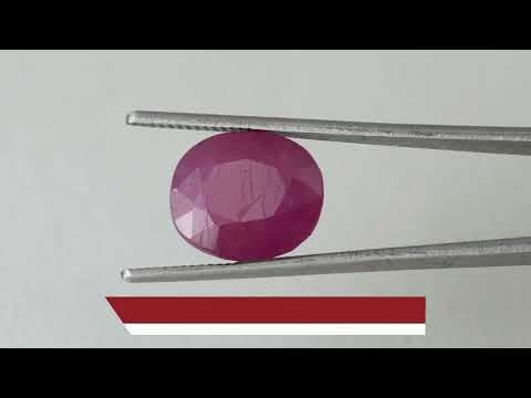 Official video preview: Bangkok Ruby Stone (Manik) 11.8 Carat (12.97 Ratti)