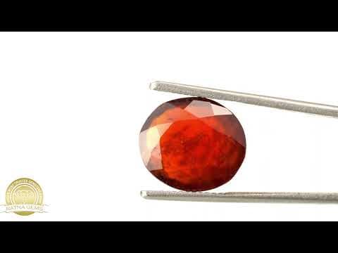 Video preview: Gomed Stone 7.22 Ratti (6.57 Carat) – Hessonite Stone