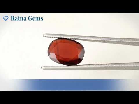 Official video preview: African Gomed Stone 5.8 Carat (6.37 Ratti) Natural Certified Hessonite