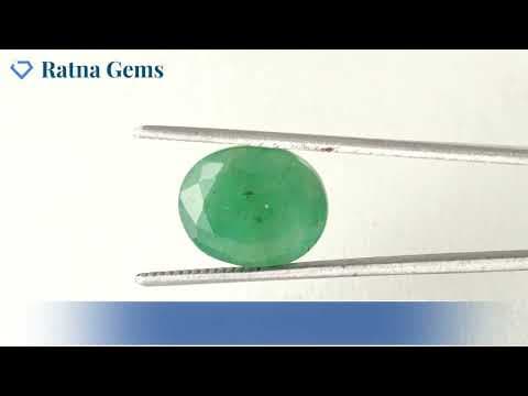 Official video preview: Zambian Emerald 7.15 Carat (7.86 Ratti) Panna Stone