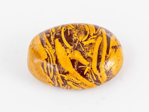 Natural Mahe Mariyam stone with unique matrix patterns for personal use.