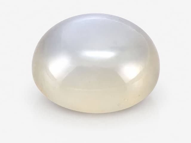 Moonstone with blue sheen and adularescence for Moon substitute.