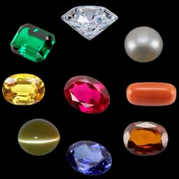 Original Navratna Stone Set