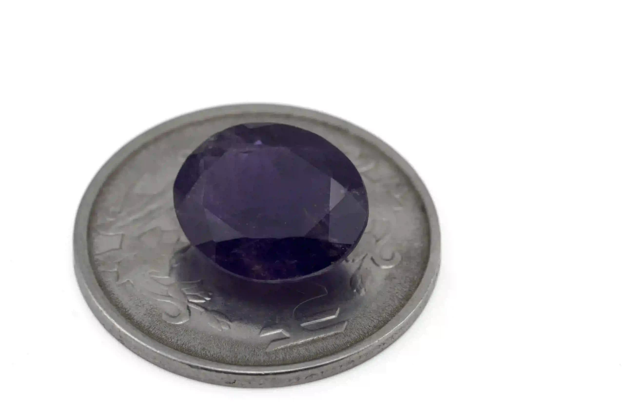 Amethyst Stone 5.73 Carat (6.30 Ratti) Jamunia Ratna - View #3