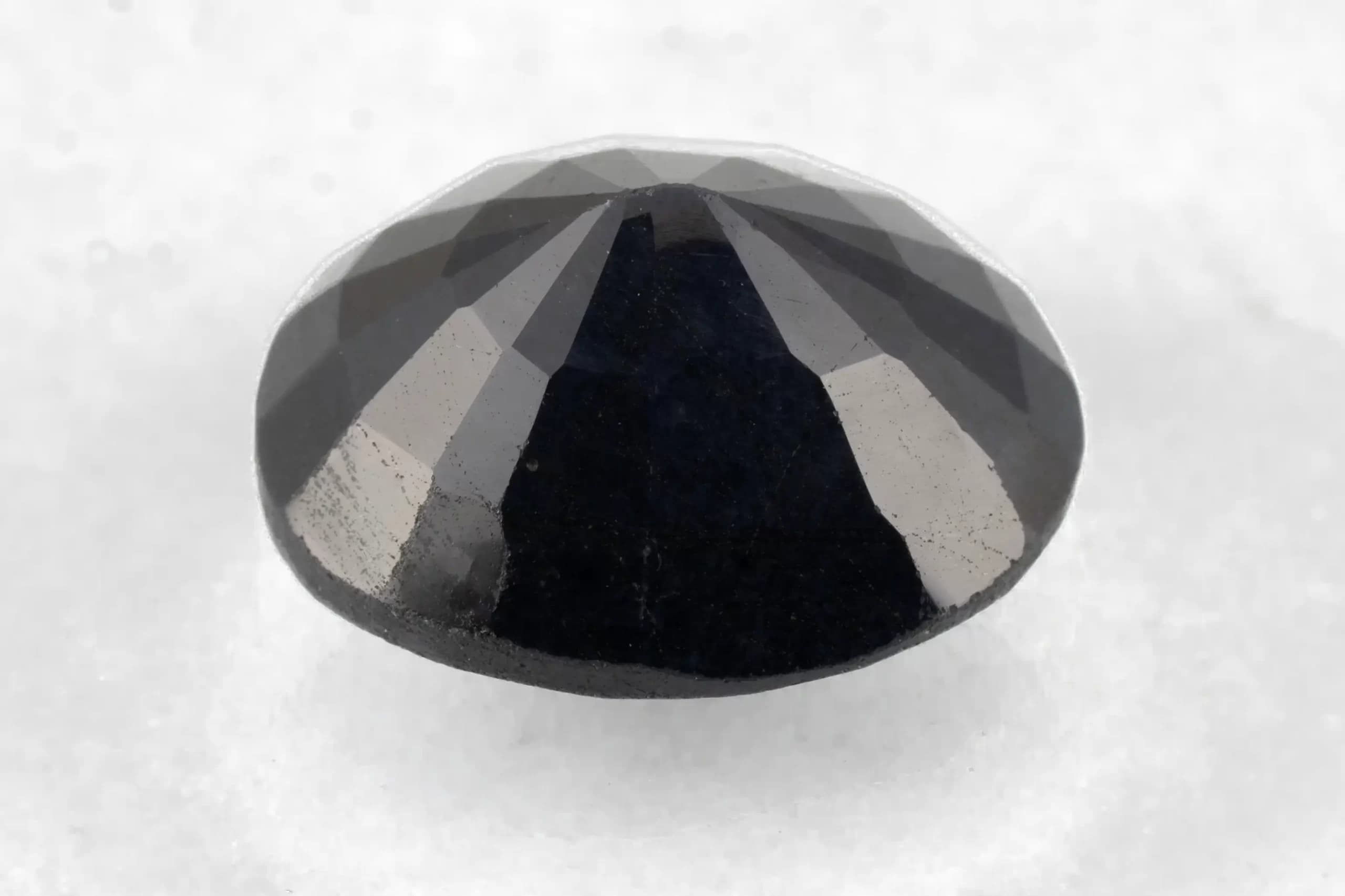 Bangkok Neelam Stone 7.03 Ratti (6.40 Carat) - Blue Sapphire - View #2