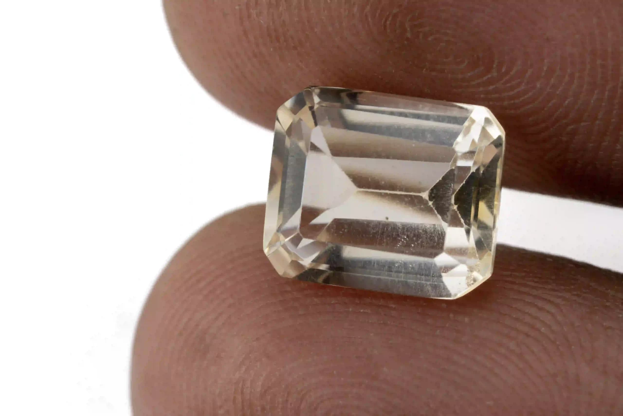 Citrine Stone 4.35 Carat - 4.78 Ratti Sunela - View #3