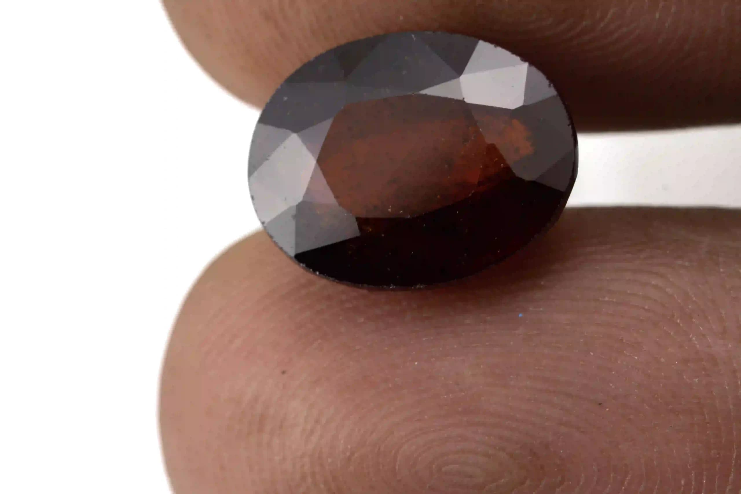 Elegant Hessonite (Gomed) 6.37 Carat - 7.00 Ratti from Africa - View #3