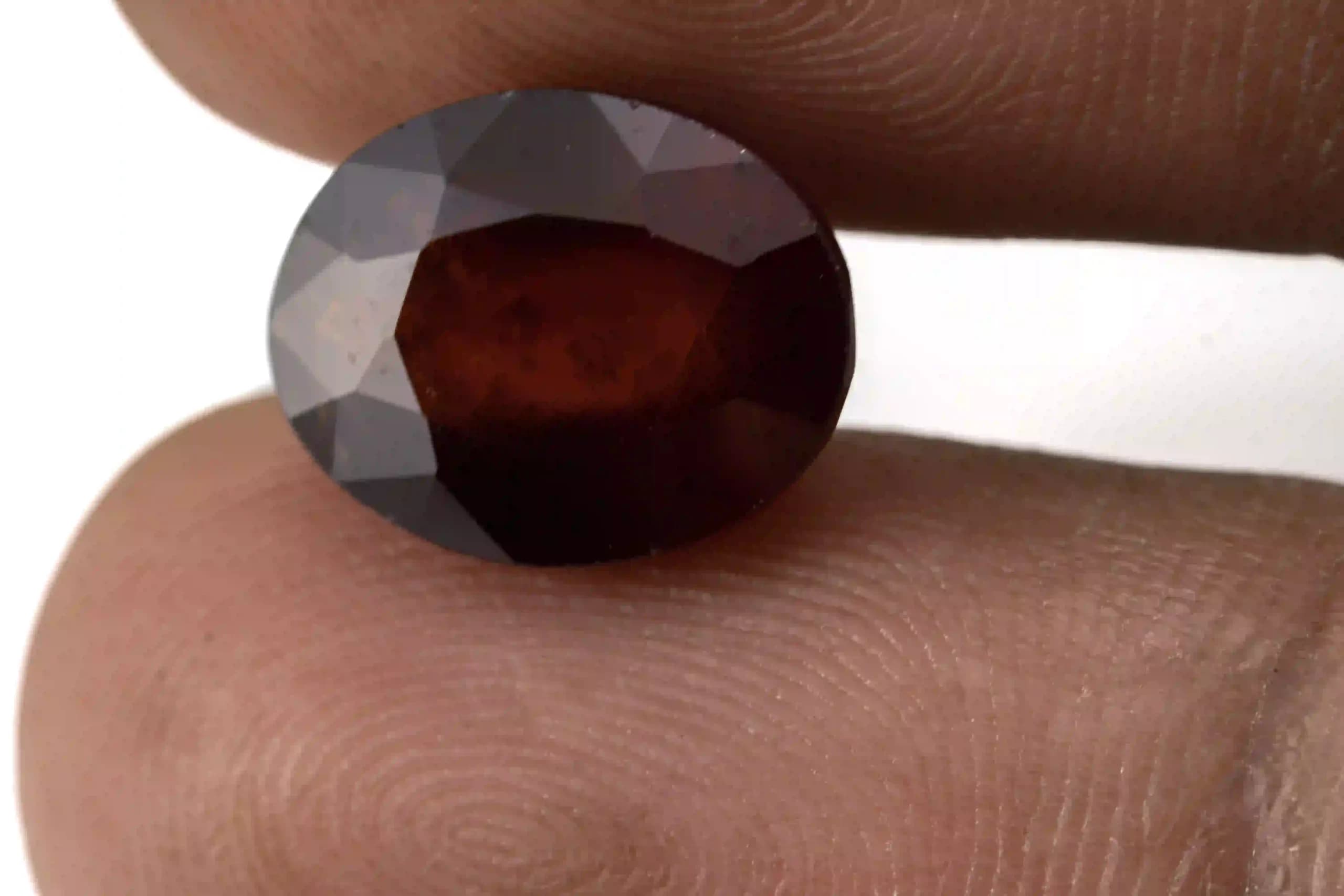Gomed Stone 8.24 Ratti (7.50 Carat) – Hessonite Stone - View #3