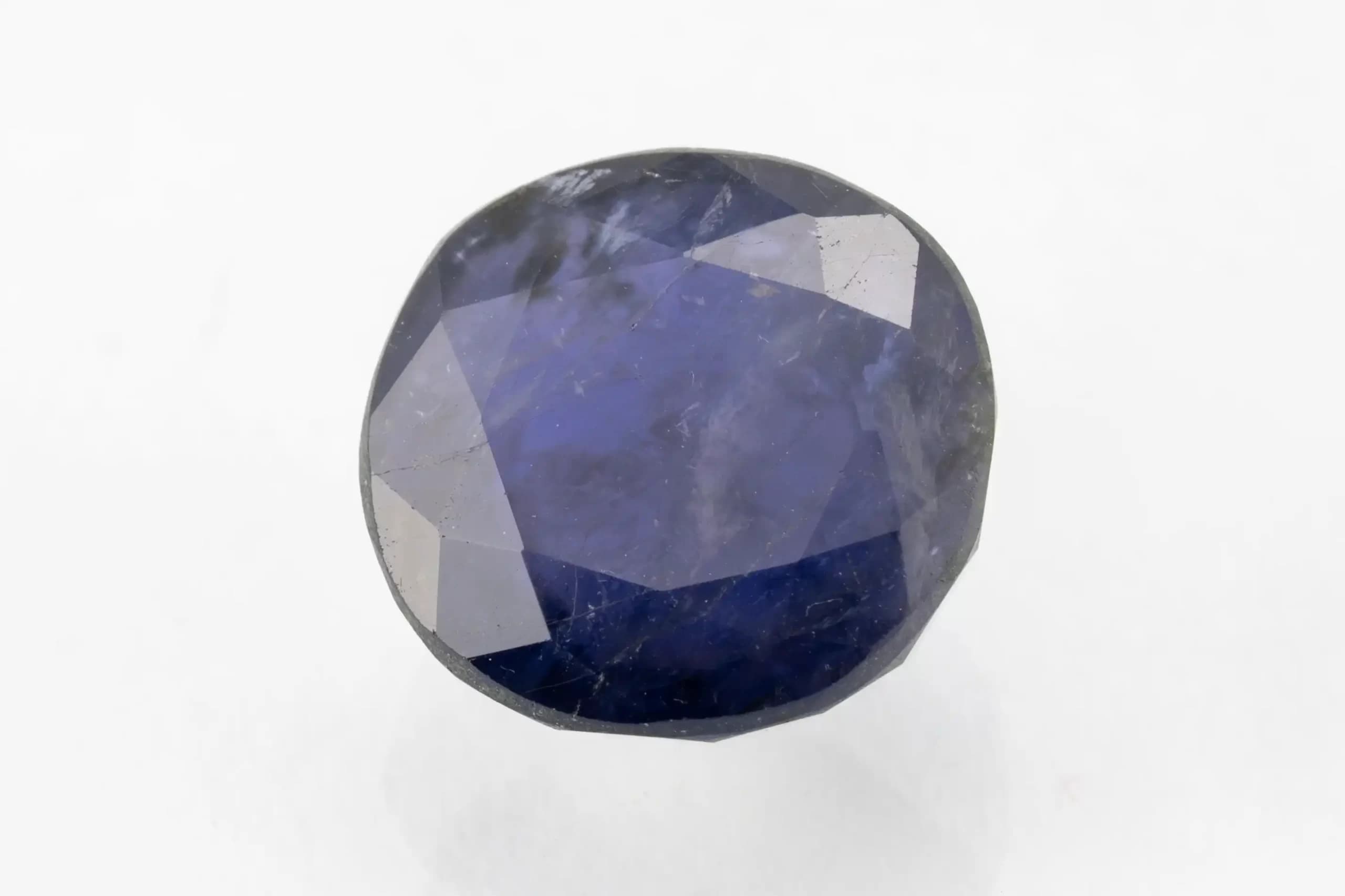 Iolite Stone 11.40 Carat (Kaka Neeli Stone) - View #1