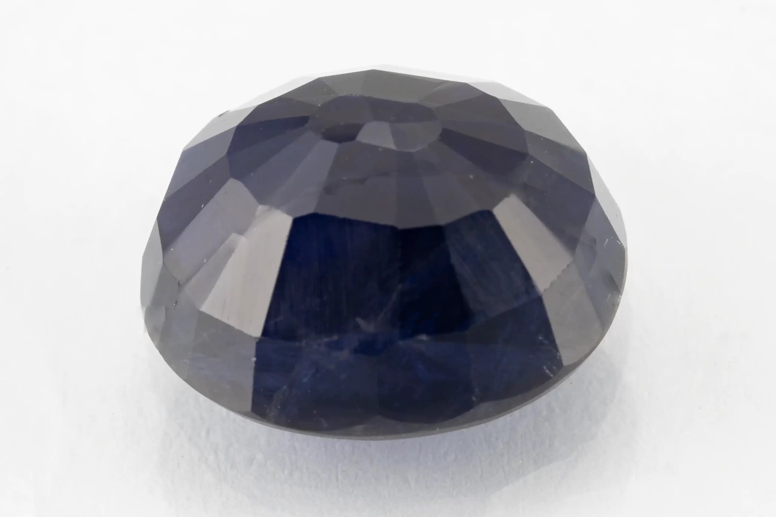 Iolite Stone 3.89 Carat (Kaka Neeli Stone) - View #2